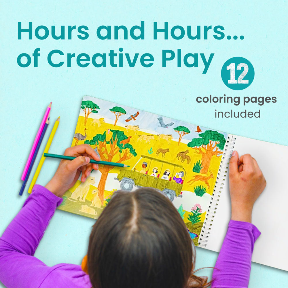 The Safari Sticker Book