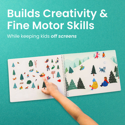 Snow Day Sticker Book