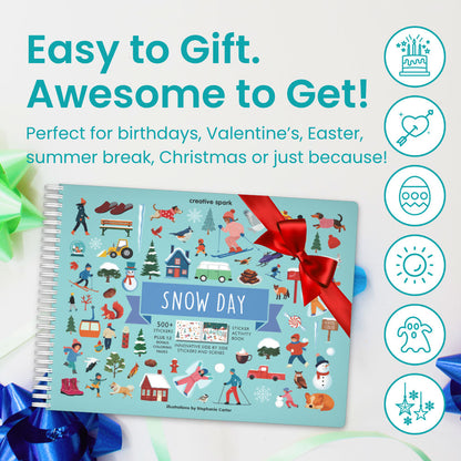 Snow Day Sticker Book