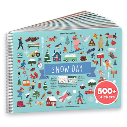 Snow Day Sticker Book