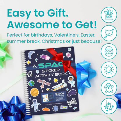 Space Sticker Book