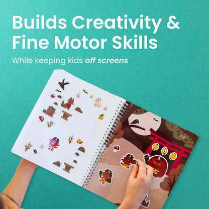 Spooky Village Halloween Sticker Book | 300+ Stickers & Activities