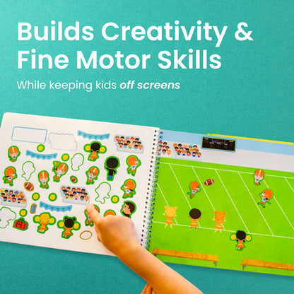 All Kinds of Sports Sticker Book