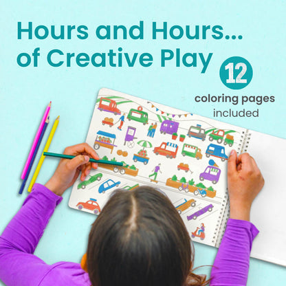 Cars Trucks Planes Sticker Book