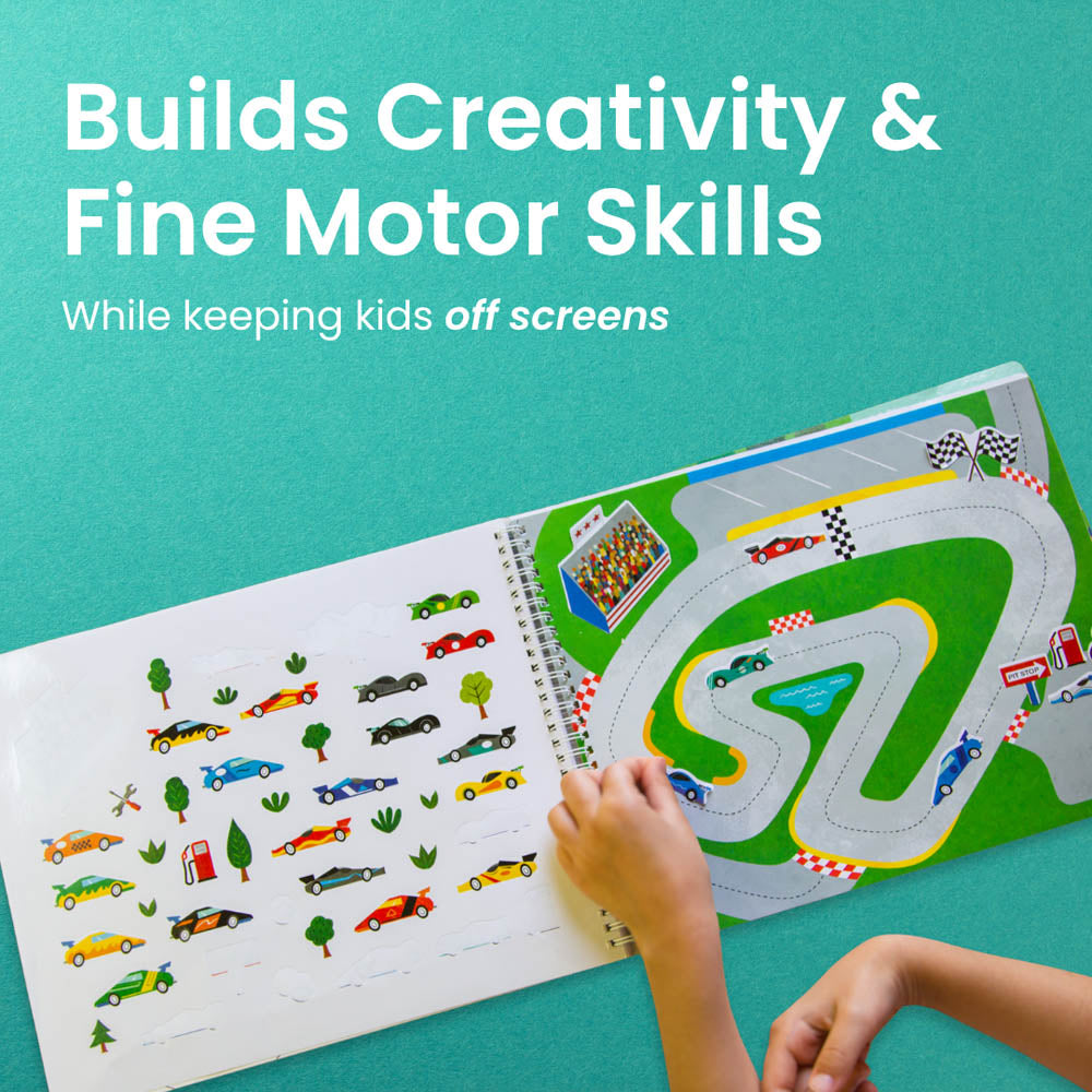 Cars Trucks Planes Sticker Book