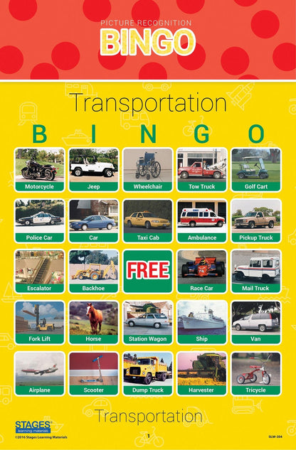 Picture Bingo - 5 Game Set