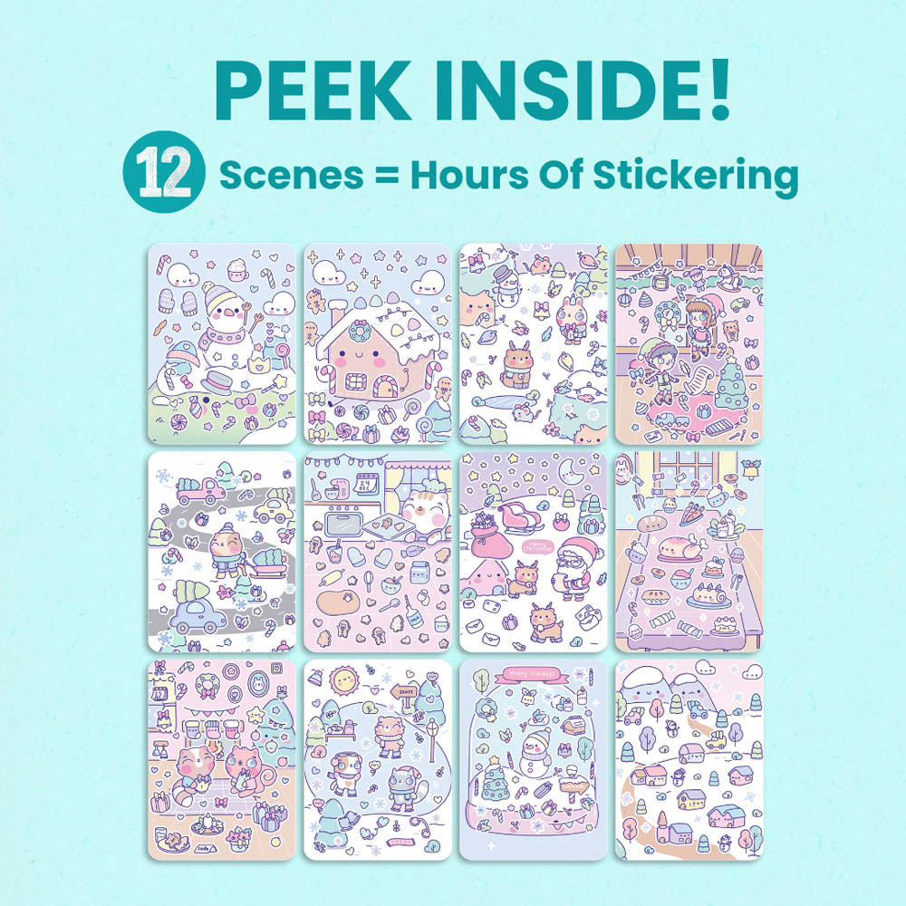 Christmas Sticker Book