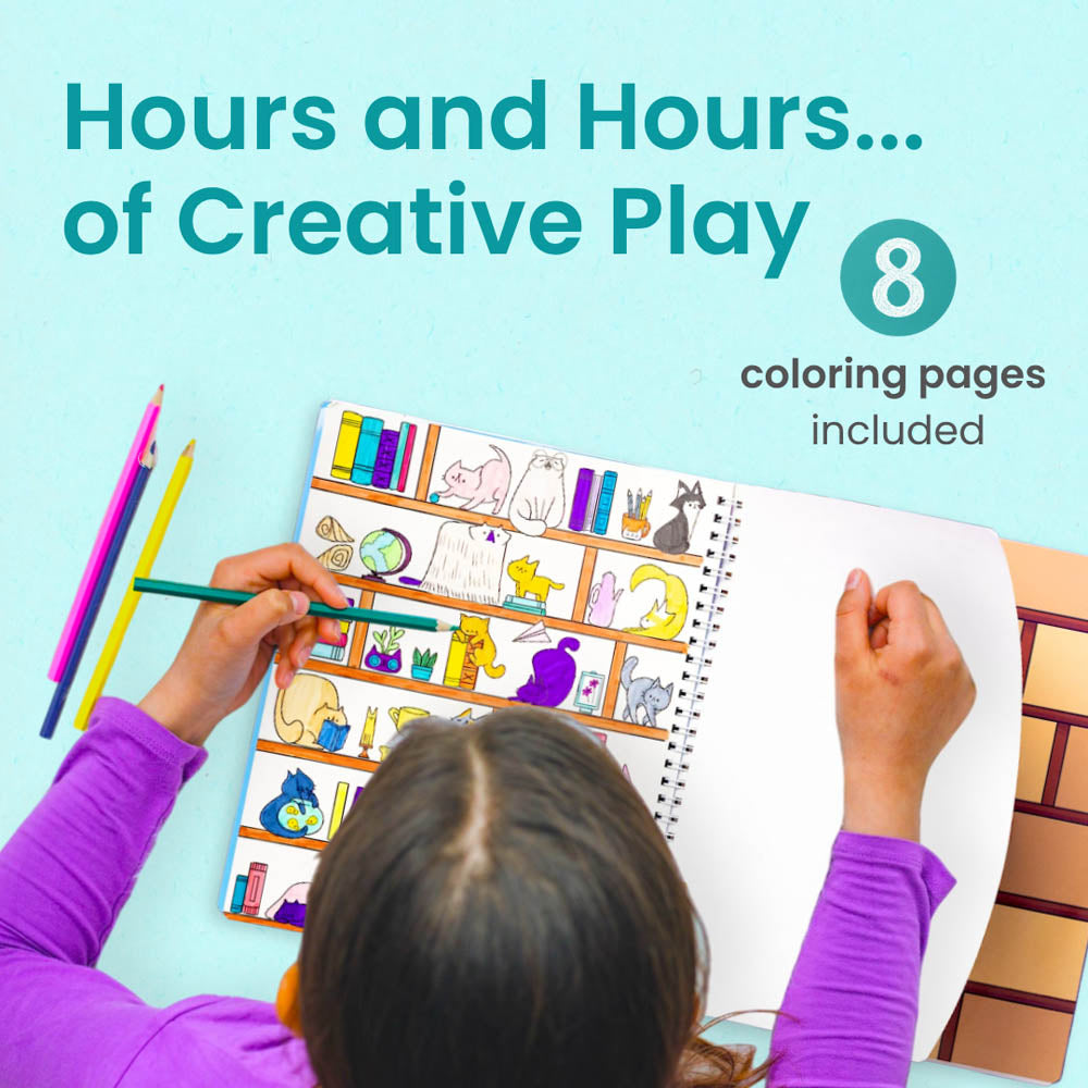 World of Cats Sticker Book