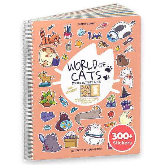 World of Cats Sticker Book