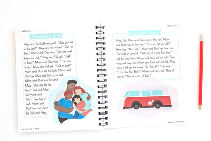 Teach Me to Read: A Parent Guided Student Workbook for Kids