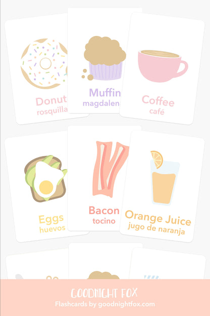 Breakfast Flashcards