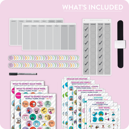 Bundle + Save: Kids' Visual Schedules