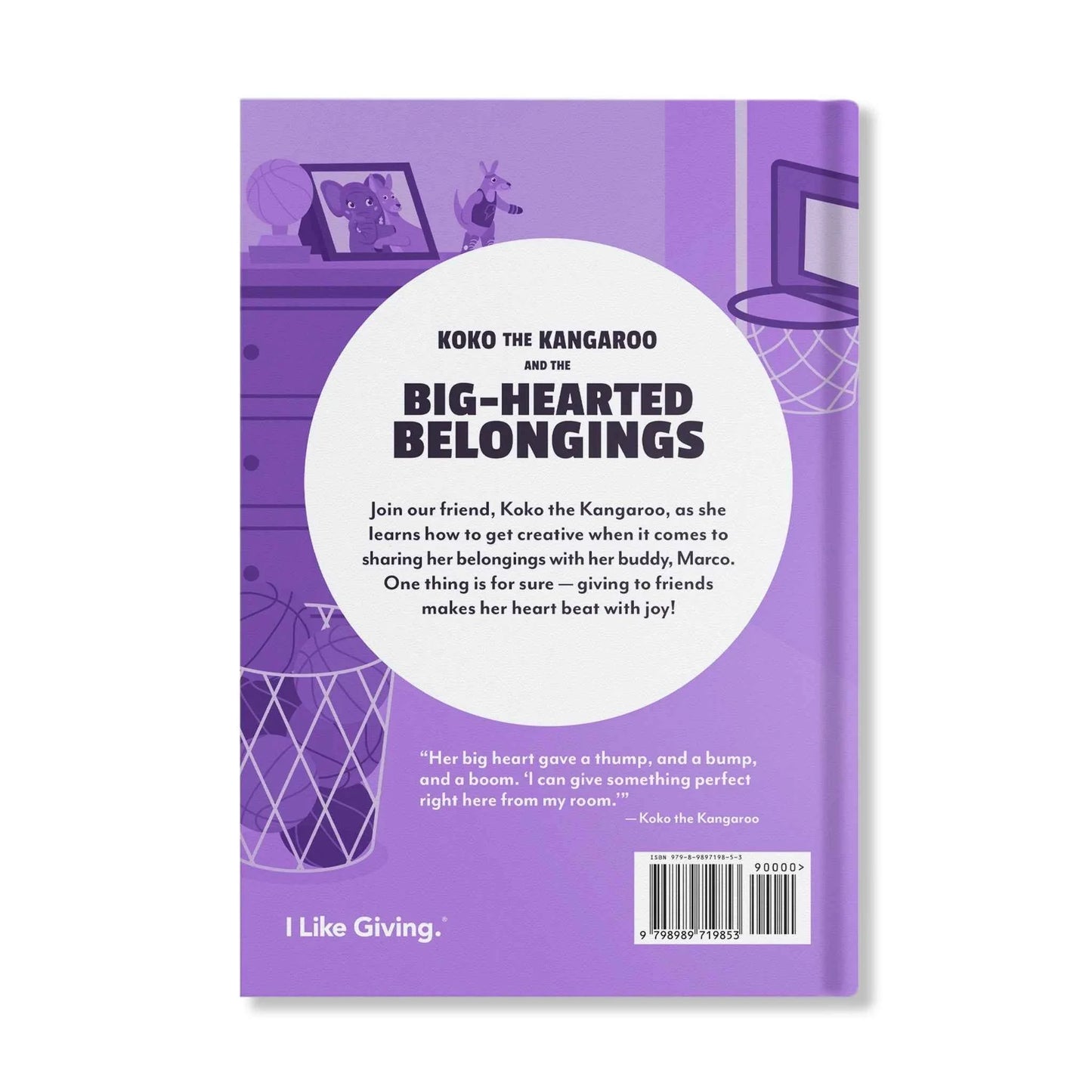 Koko the Kangaroo and the Big-Hearted Belongings